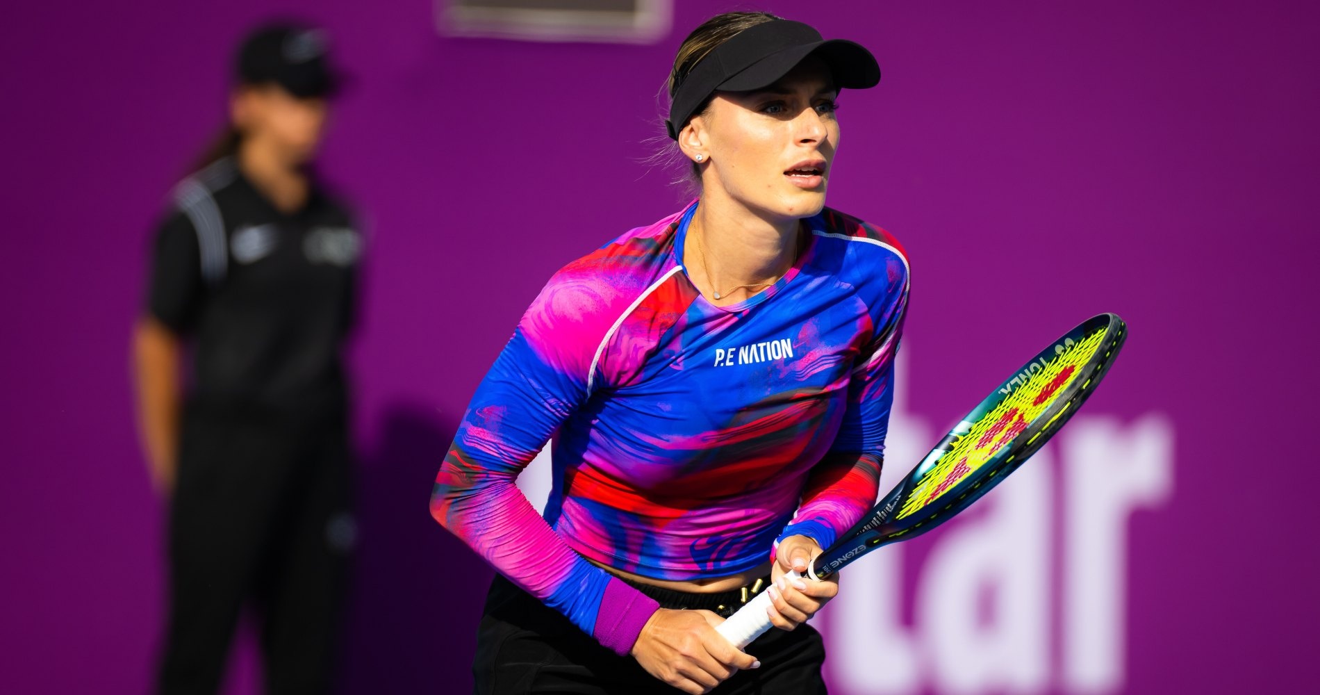 Tennis Wta Dubai Duty Free Championships Bogdan Defeats Rogers