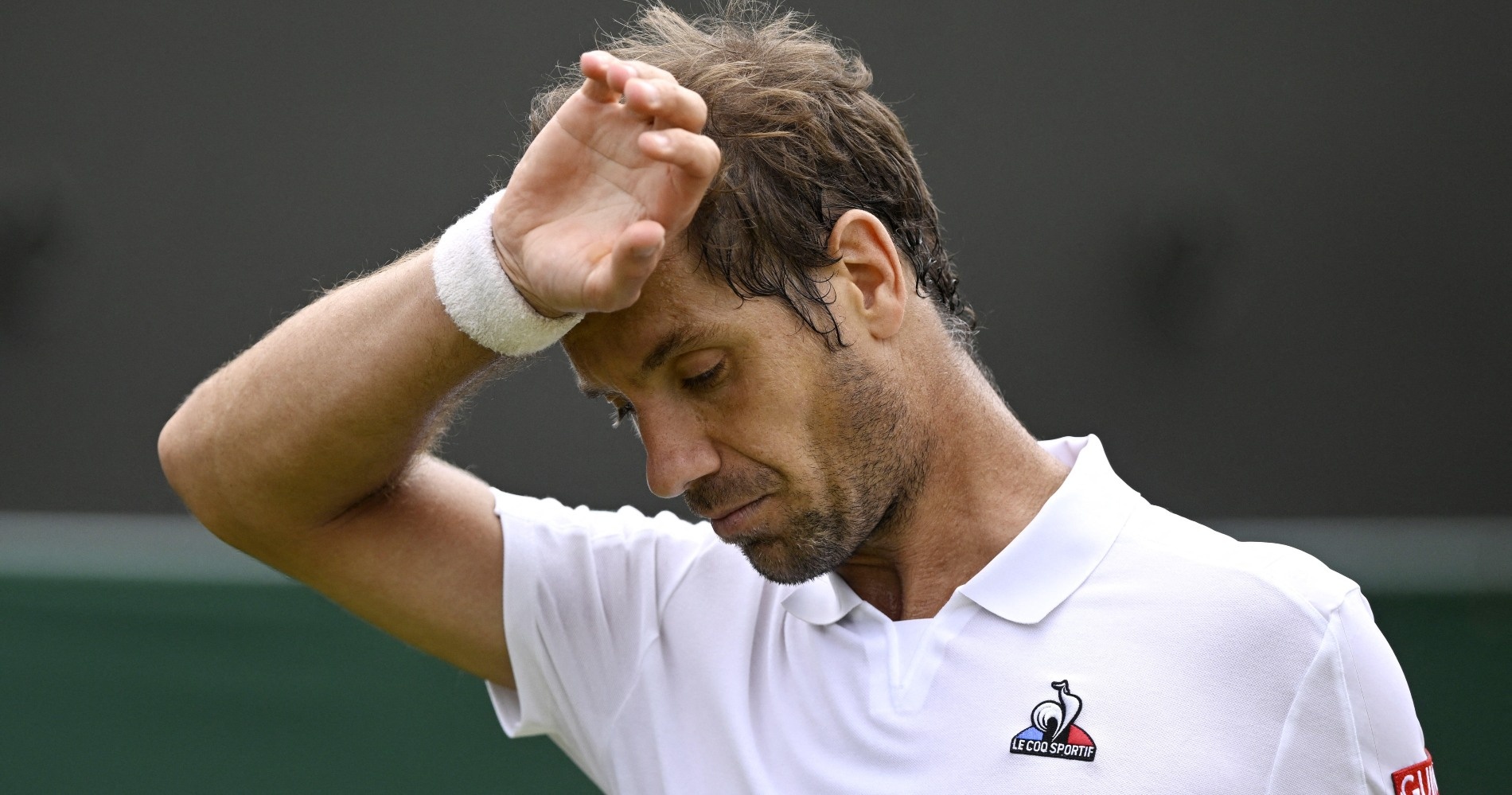 Wimbledon Gasquet Dernier Fran Ais Limin Par Van De Zandschulp