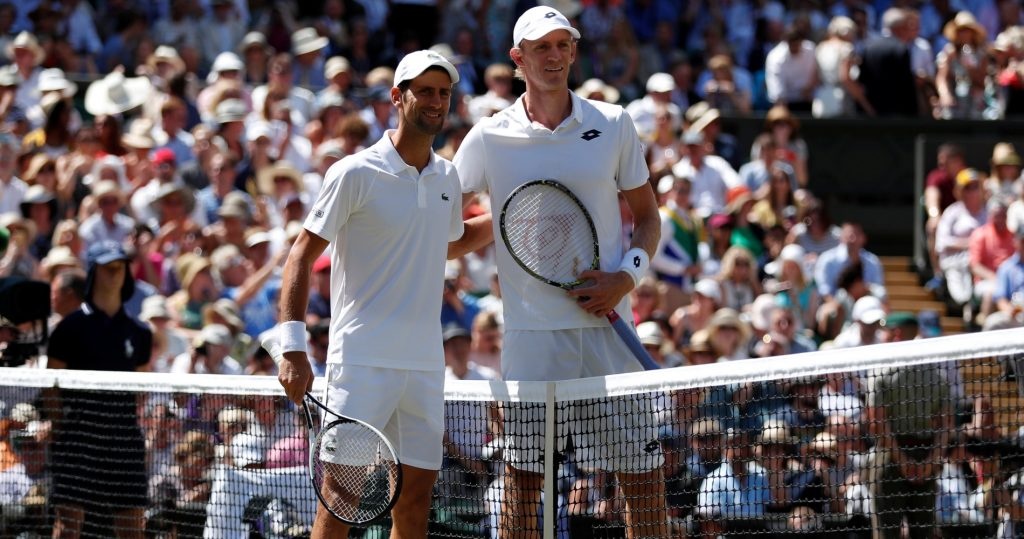 Novak Djokovic vs Kevin Anderson, 2018 Wimbledon gentlemen's singles final