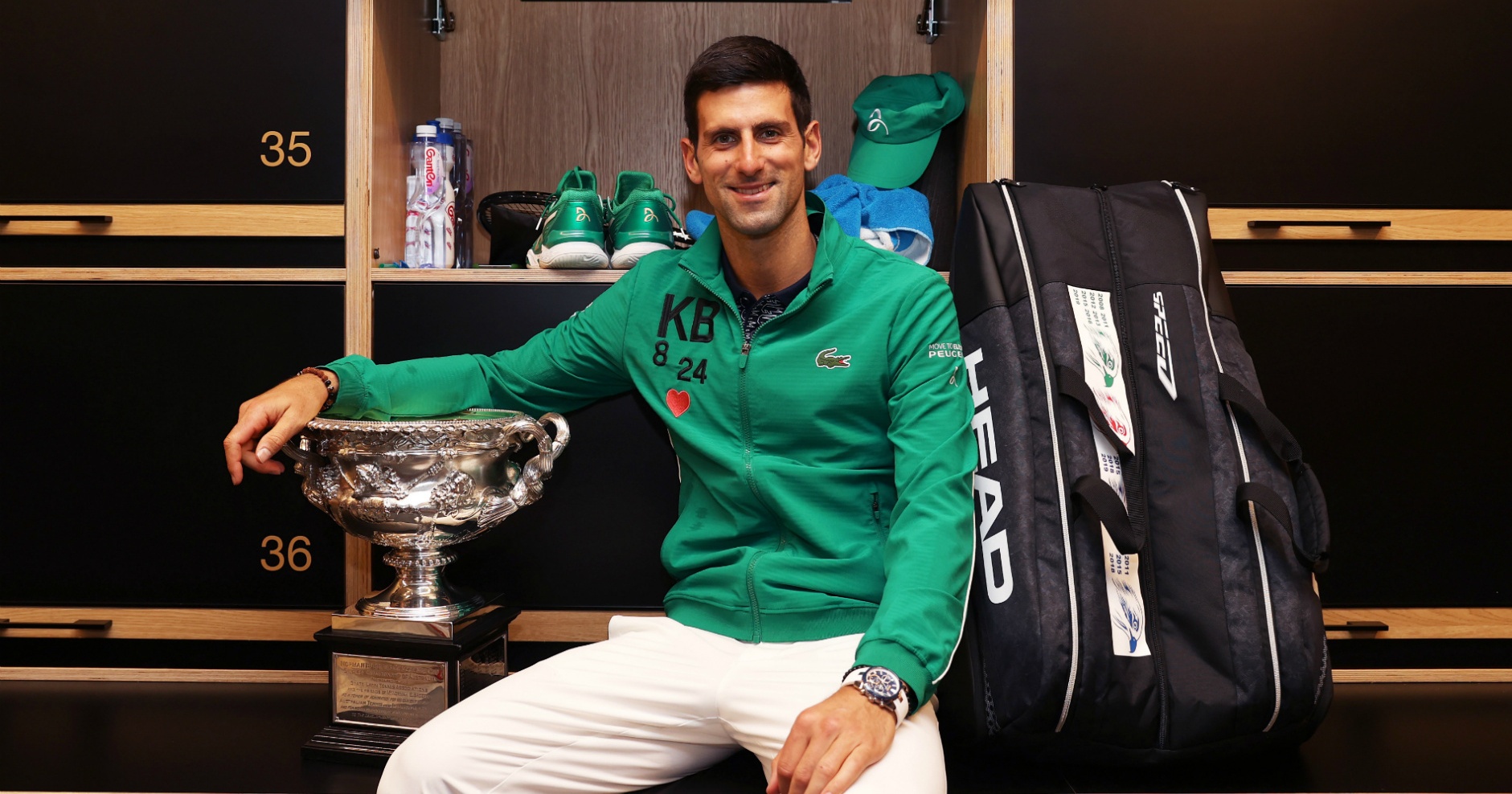 Novak Djokovic 2020 Australian Open