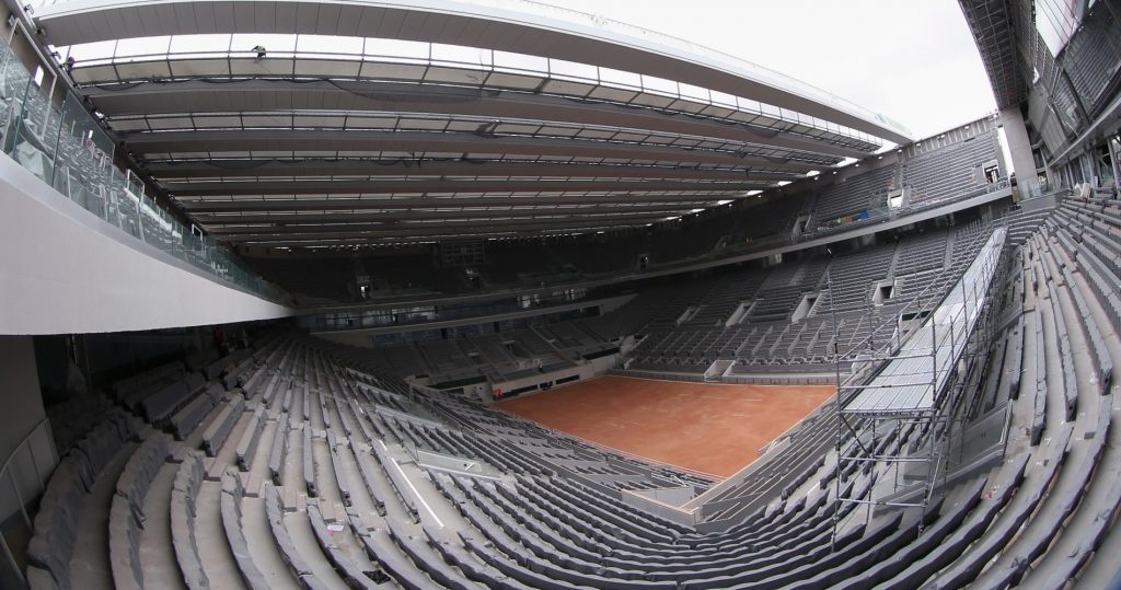 Roland-Garros' main court