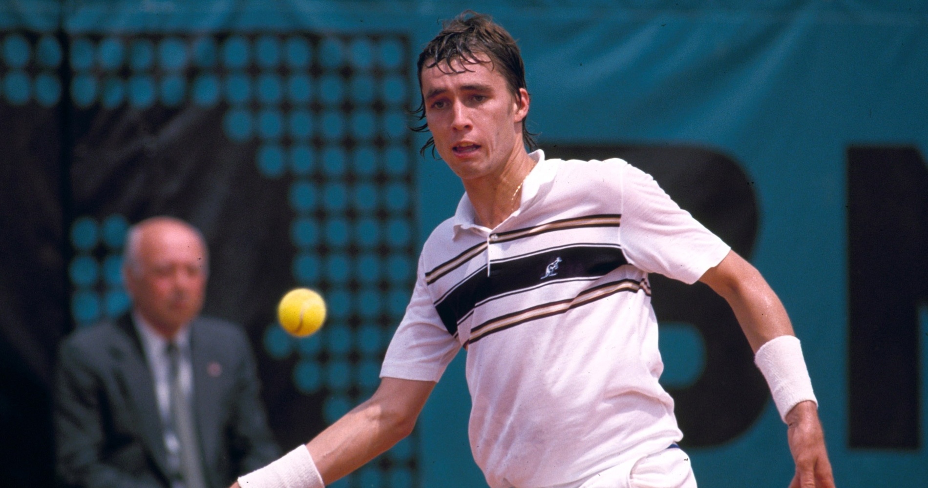 Ivan Lendl during 1981 French Open
