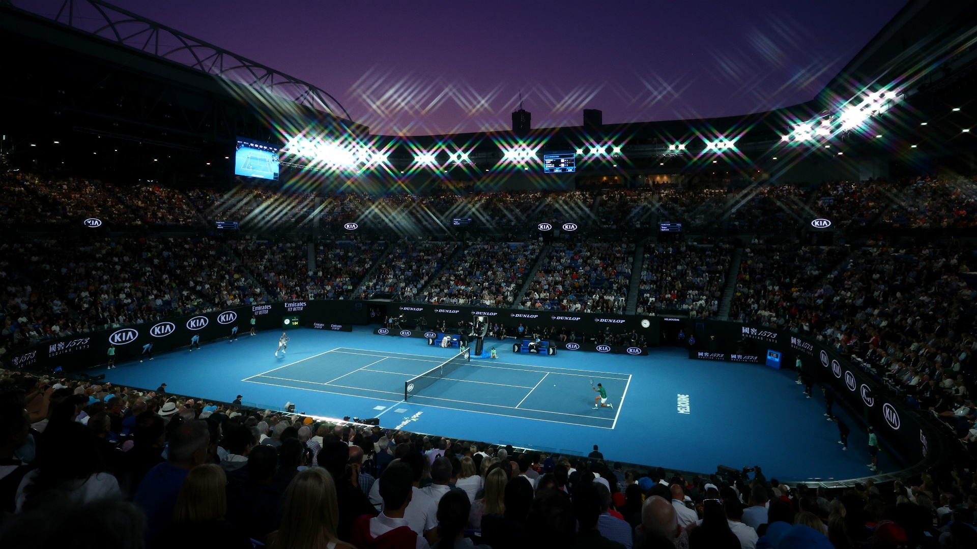 The Rod Laver Arena at Melbourne Park could remain empty in 2021