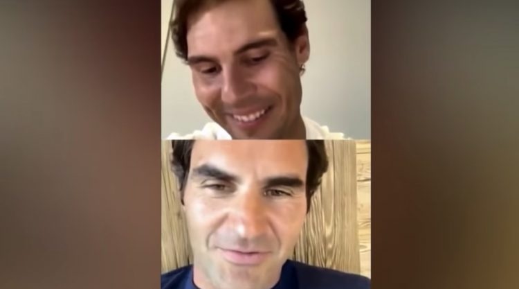 Le live Insta entre Nadal et Federer