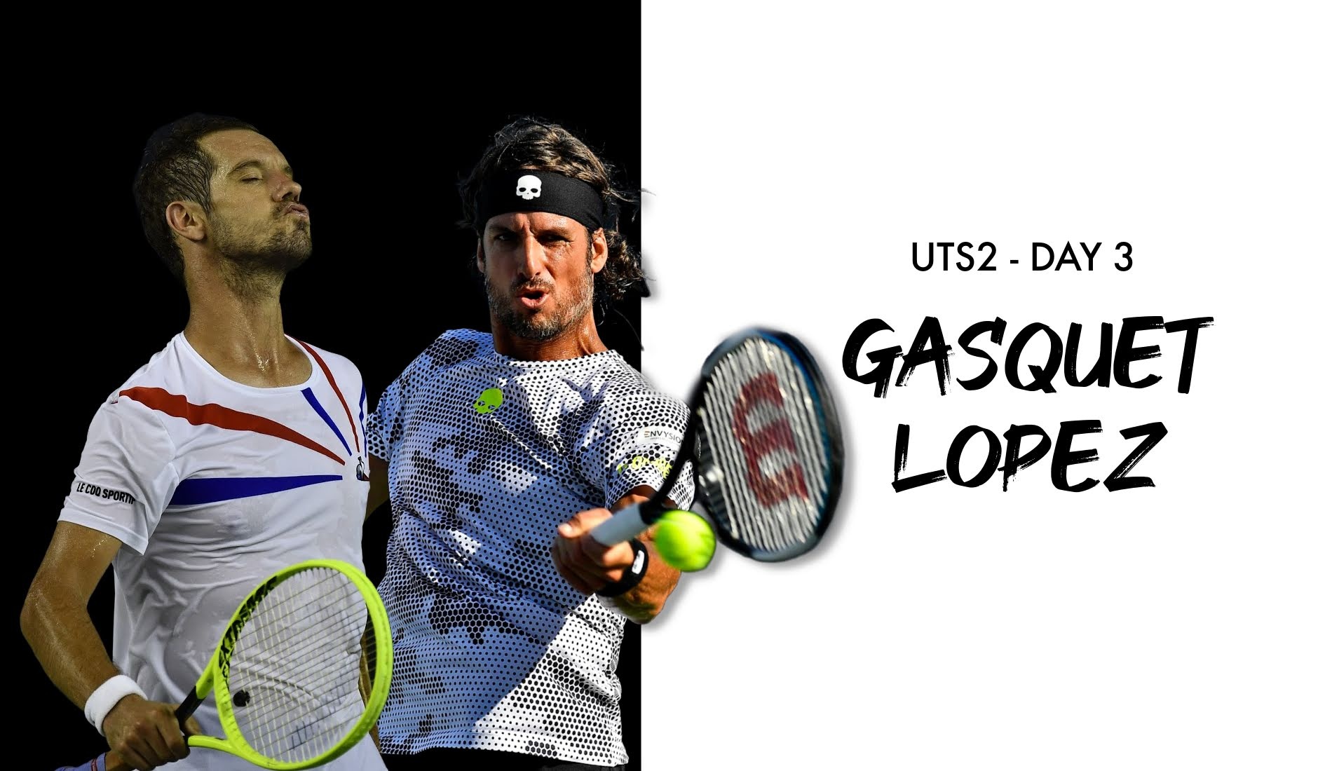 UTS2 - Day 3: Richard Gasquet vs Feliciano Lopez