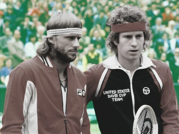 Bjorn Borg and John McEnroe, 1980 Wimbledon final