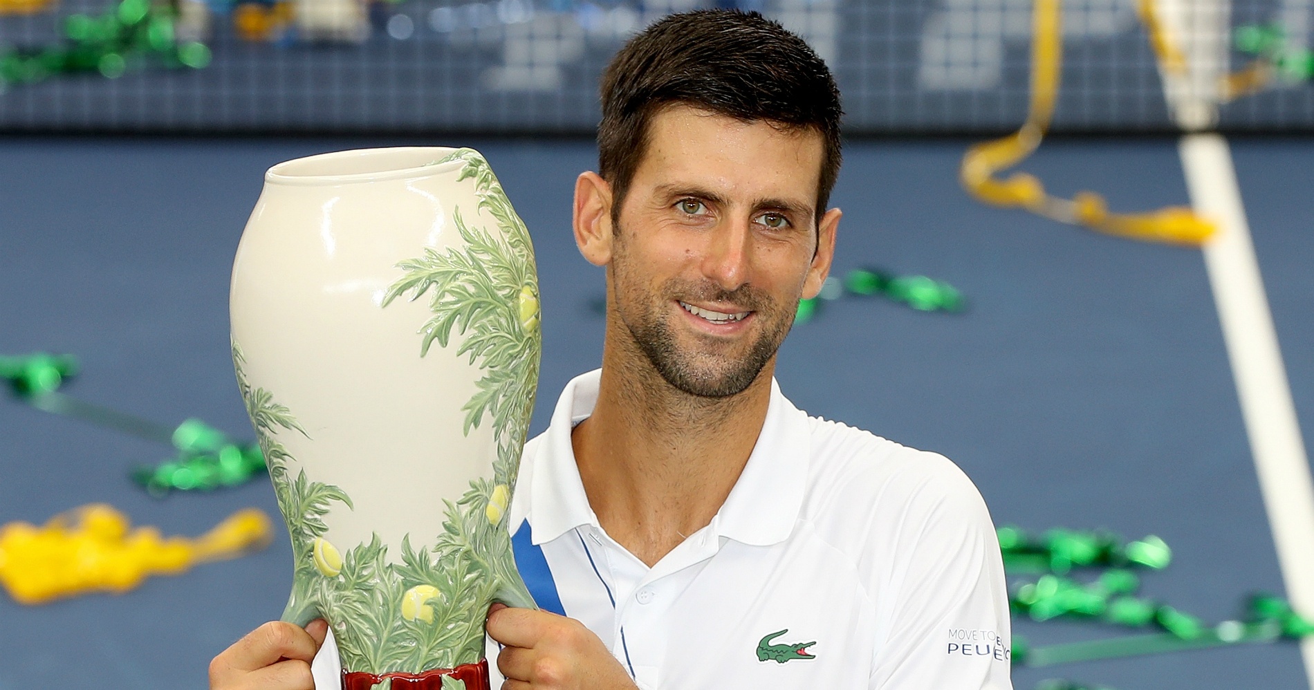 Novak Djokovic Western and Southern Open champion, 2020