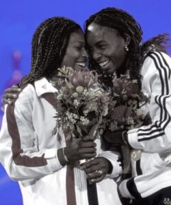 On this day 09/28, Venus & Serena Williams, 2000 Sydney Olympics