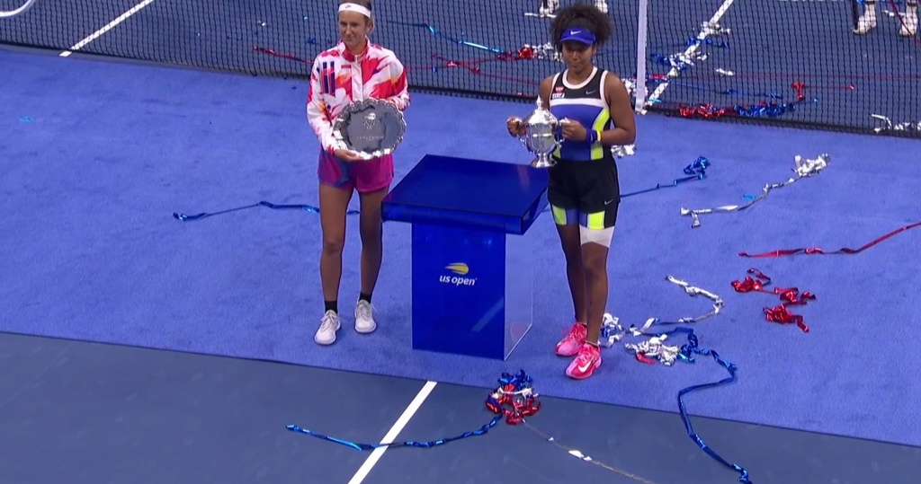 Victoria Azarenka and Naomi Osaka, US Open 2020 final