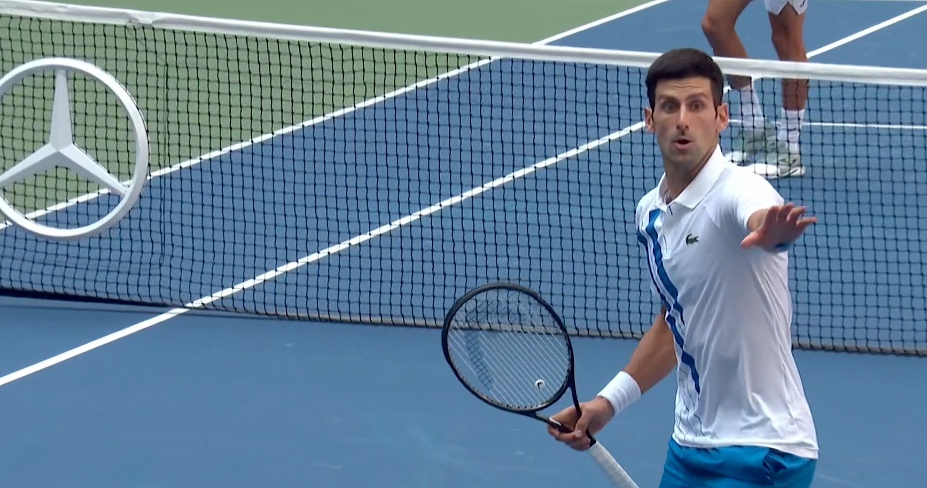 Novak Djokovic shock default