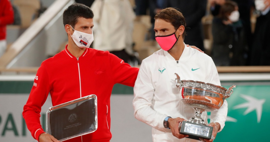 Novak Djokovic and Rafael Nadal, Roland-Garros 2020