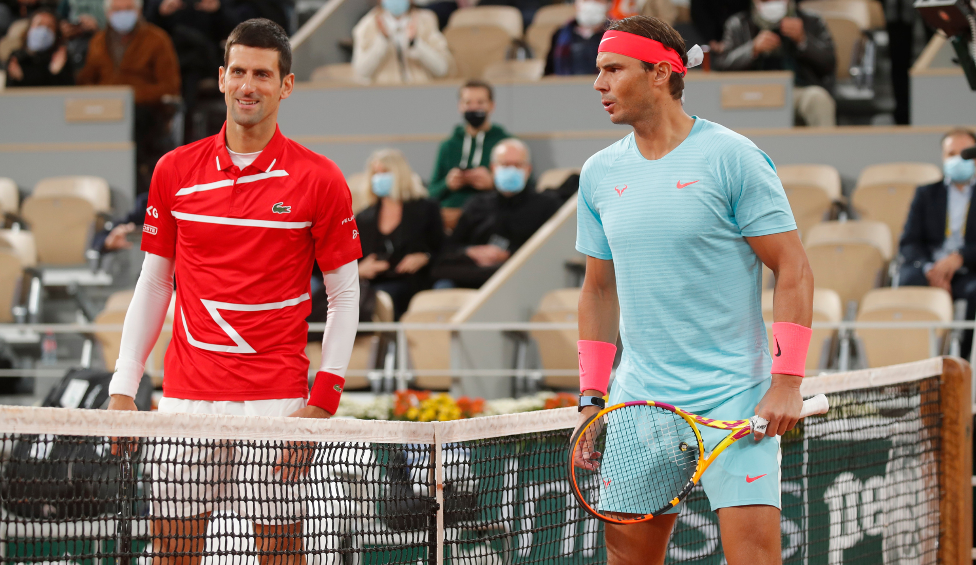 Rafael Nadal et Novak Djokovic - Roland-Garros 2020