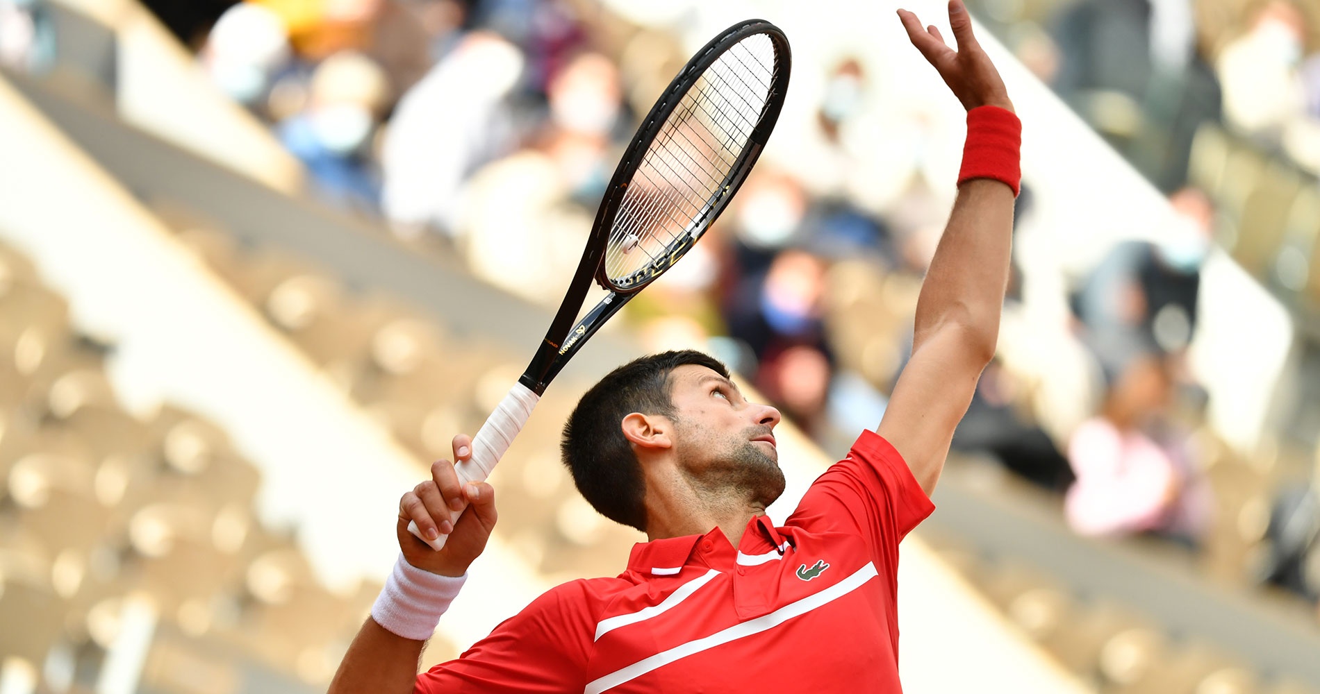 Novak Djokovic at Roland-Garros 2020 Round 2