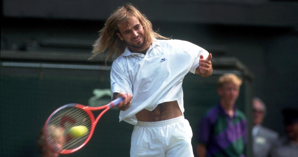 Agassi Wimbledon 1992