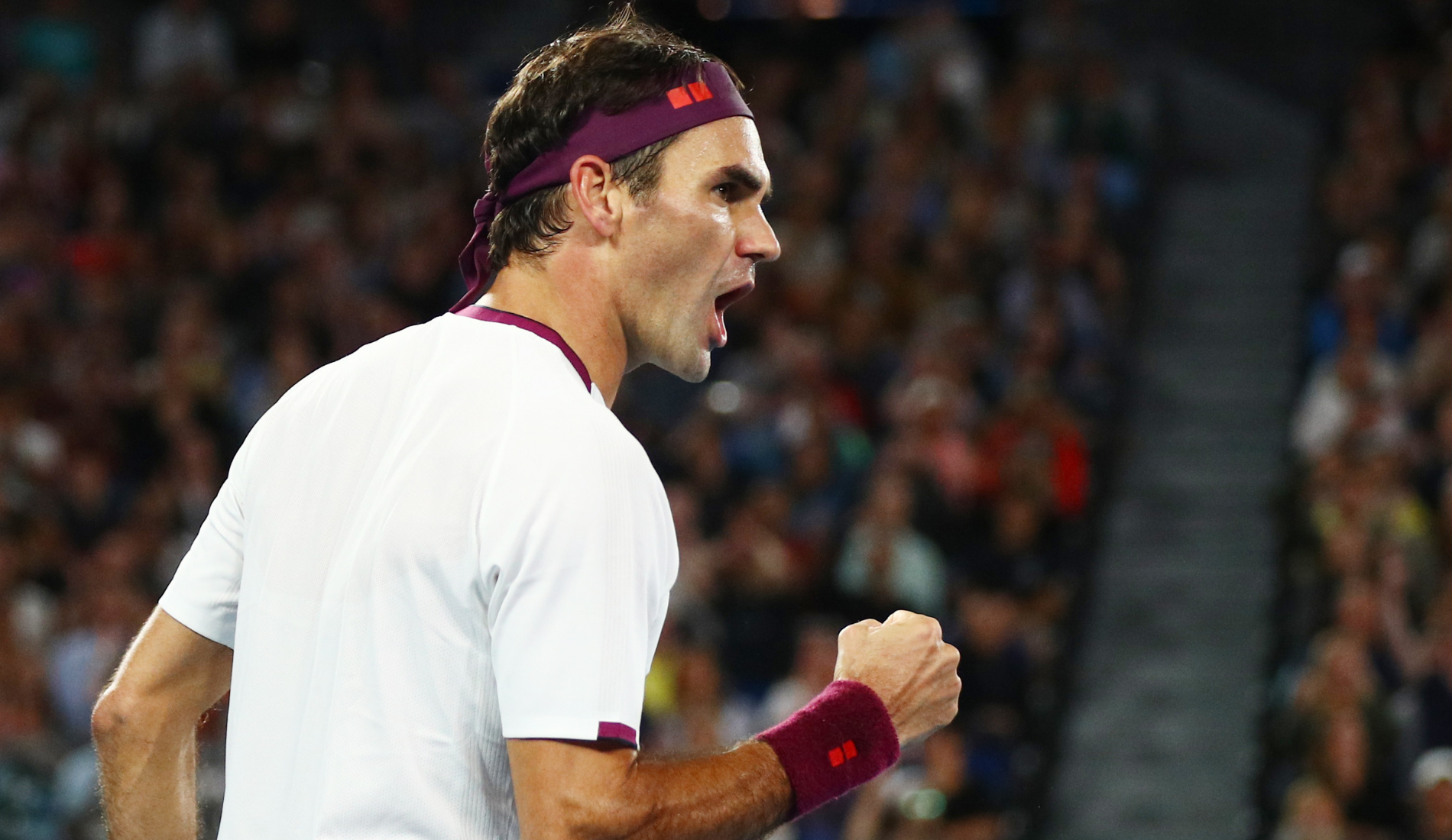 Federer - Millman - Open d'Australie 2020