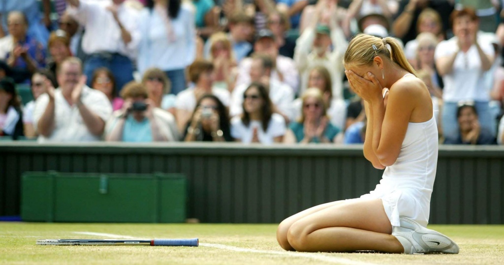 Sharapova Wimbledon 2004