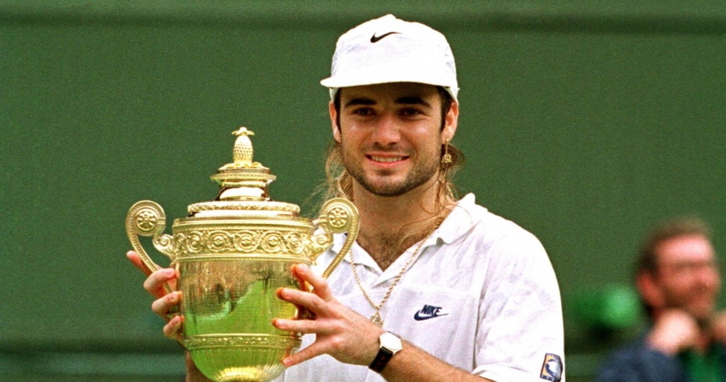 Andre Agassi, Wimbledon, 1992