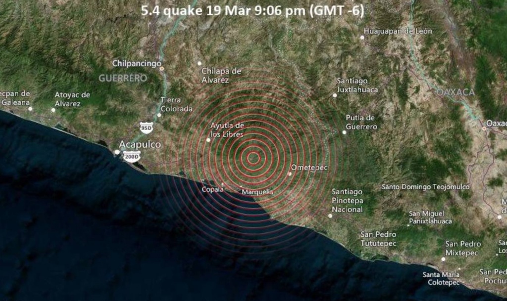 Earthquake in Acapulco