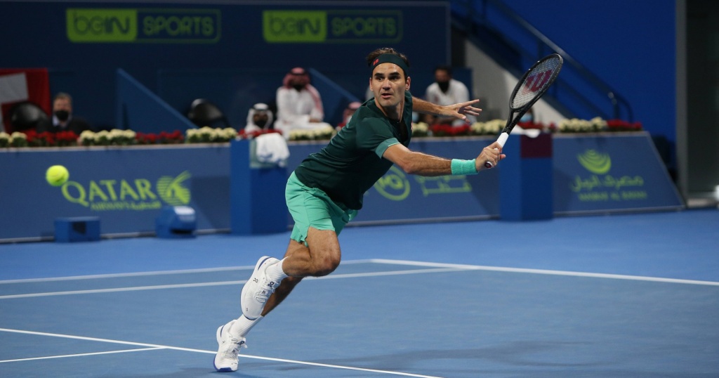 Roger Federer, Doha 2021