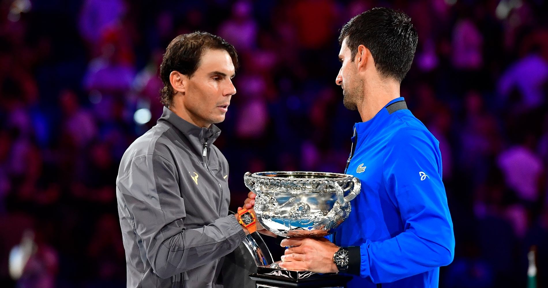Rafael Nadal & Novak Djokovic, Australian Open final, 2019
