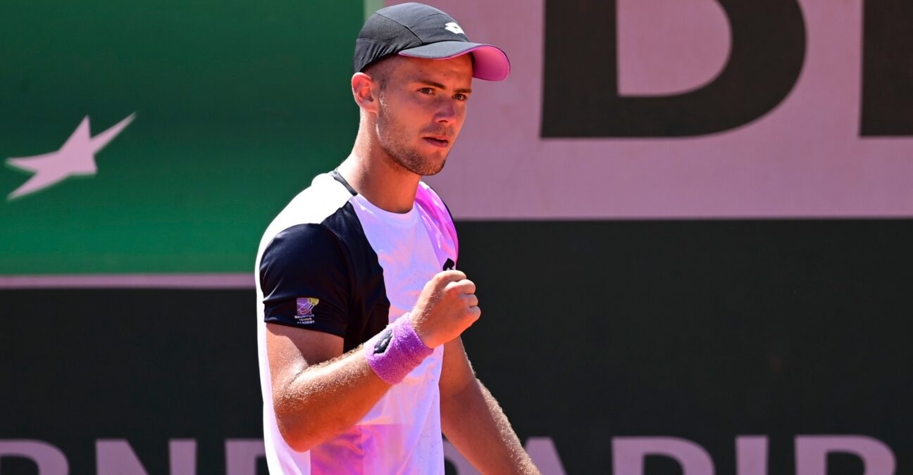 Enzo Couacaud at Roland-Garros in 2021