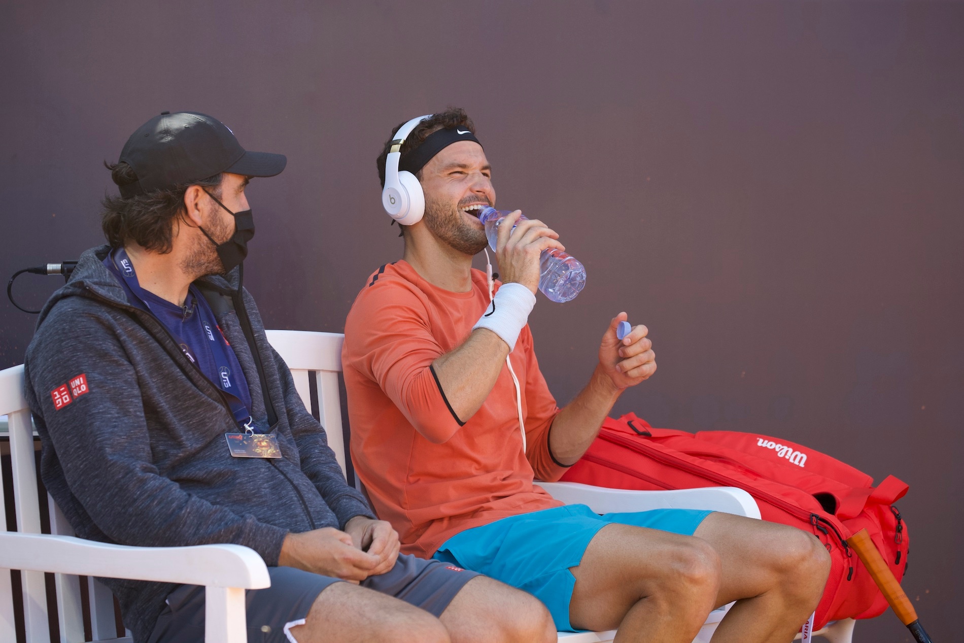 dimitrov and serena williams