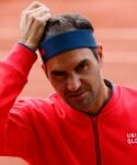 Roger Federer at Geneva in 2021