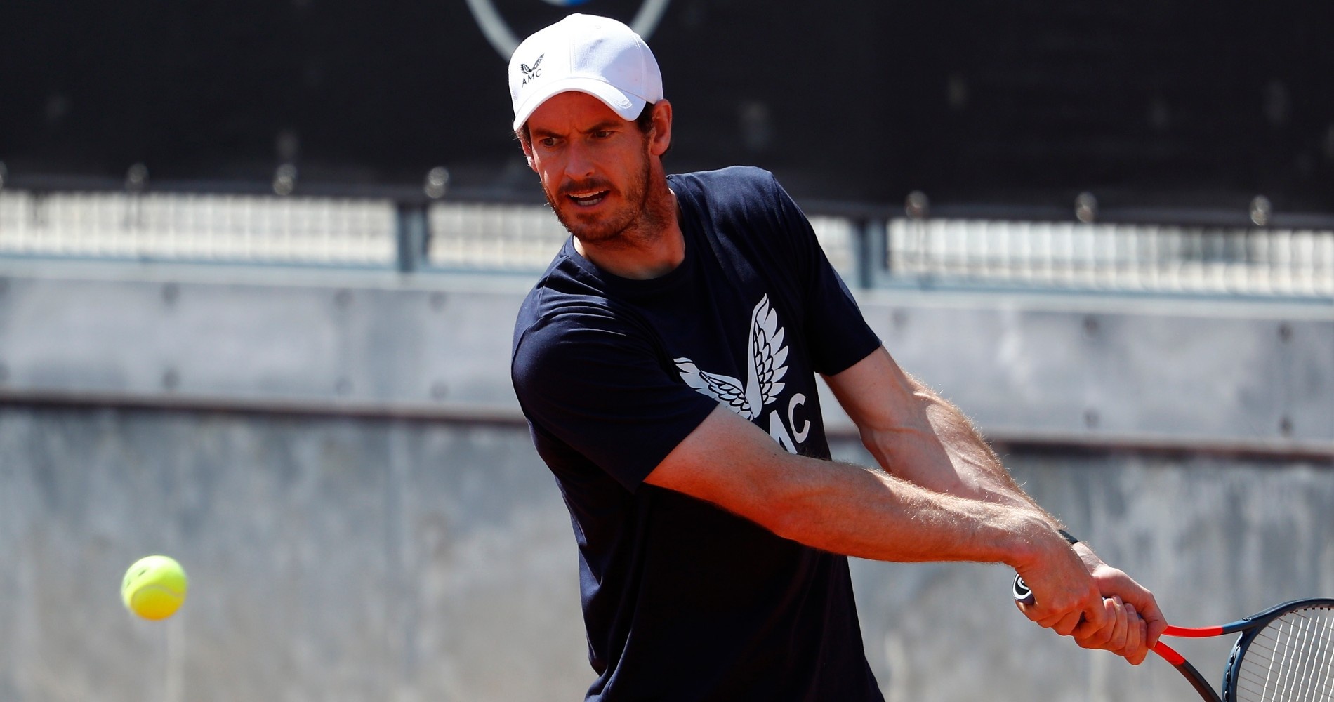 Andy Murray at Rome in 2021