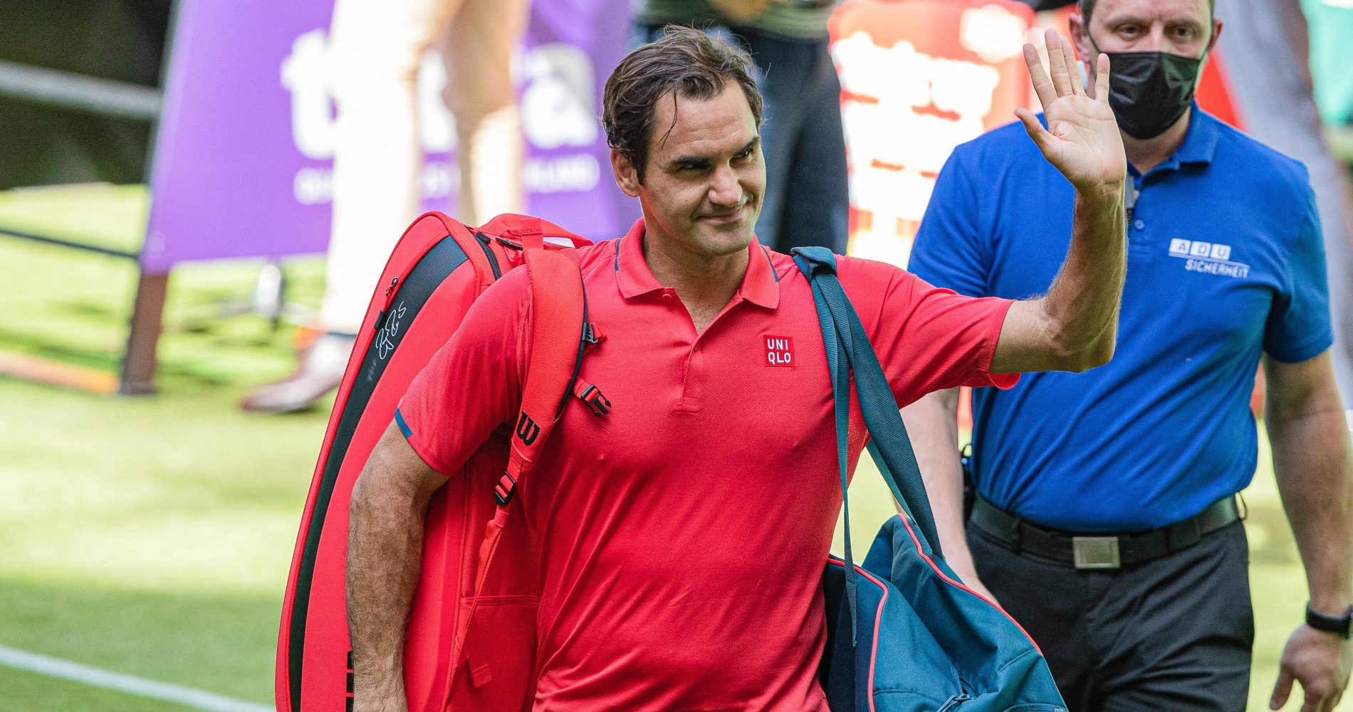 Roger Federer in Halle