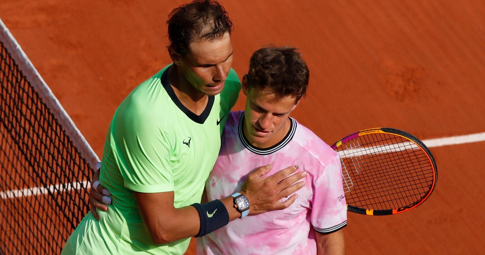 Rafael Nadal et Diego Schwartzman, Roland-Garros 2021