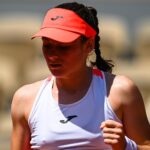 Tamara Zidansek at Roland-Garros in 2021