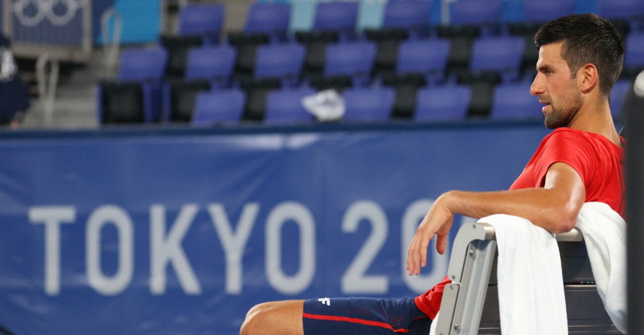 Novak Djokovic, aux Jeux olympiques de Tokyo en 2021
