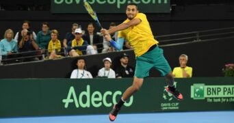 TENNIS: Australia vs Germany - Brisbane - Davis Cup - 02/02/2018