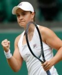 Ashleigh Barty at Wimbledon in 2021