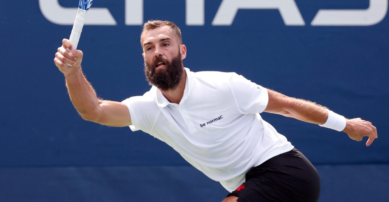 Benoît Paire at the 2021 US Open