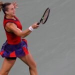 Aryna Sabalenka at the 2021 US Open