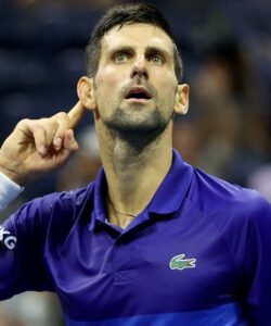 Novak Djokovic, still on course for making history.