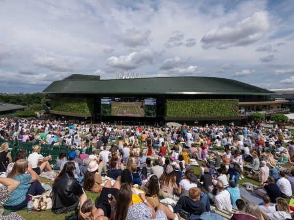 Wimbledon crowd