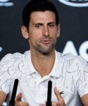 Novak Djokovic AO media 2020