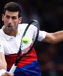 Novak Djokovic Rolex Paris Masters 2021