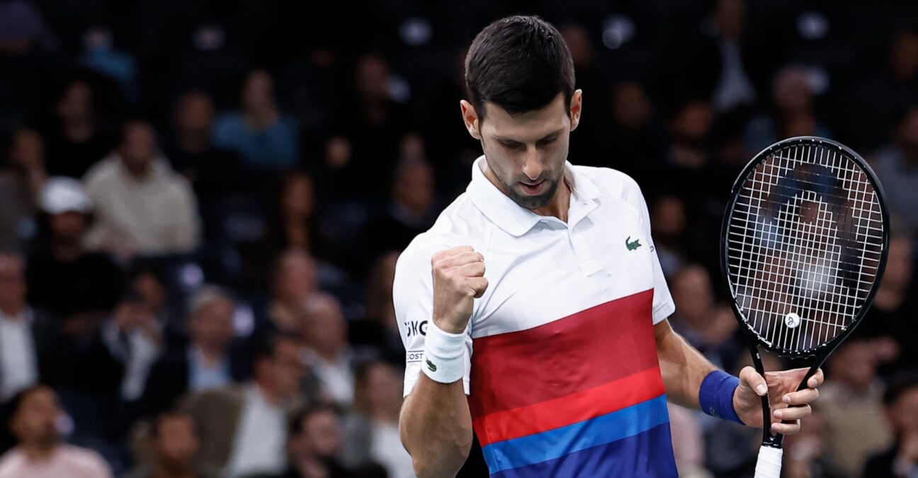 Novak Djokovic Paris QF 2021