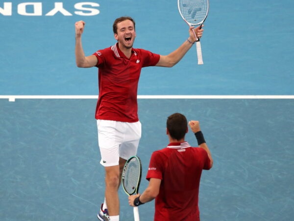 Dannil Medvedev et Roman Safiullin, ATP Cup 2022