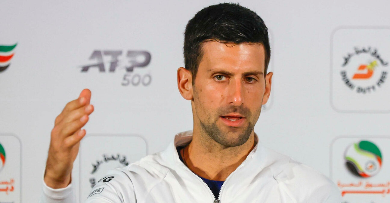 Novak Djokovic, Dubai, 2022