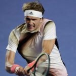 Germany's Alexander Zverev in action during his match against Jenson Brooksby of the U.S. at the ATP 500 Abierto Mexicano in Acapulco, Mexico