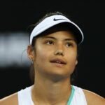 Britain's Emma Raducanu at the 2022 Australian Open