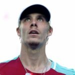 Canada's Denis Shapovalov during his quarter final match at the Australian Open