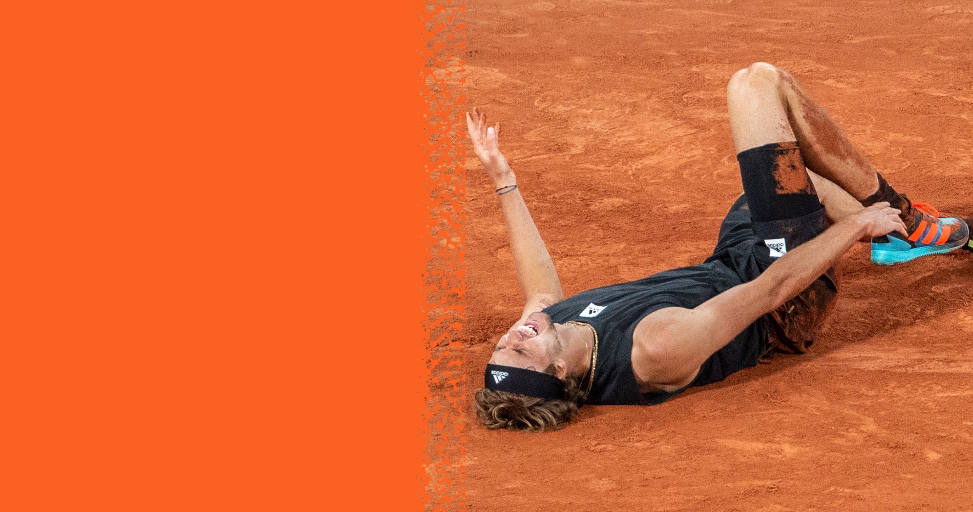 VIDEO: How Alexander Zverev suffered a terrible ankle injury