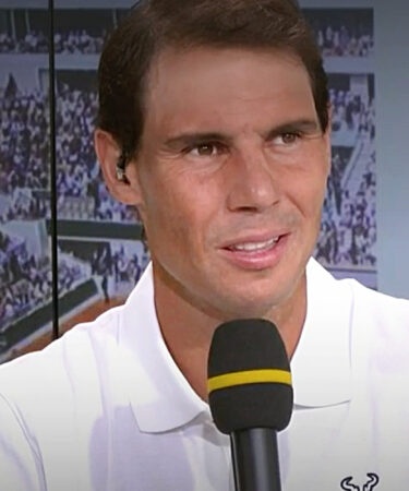 Rafael Nadal on France Televisions, Roland-Garros 2022