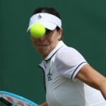 Ajla Tomljanovic at Wimbledon 2022