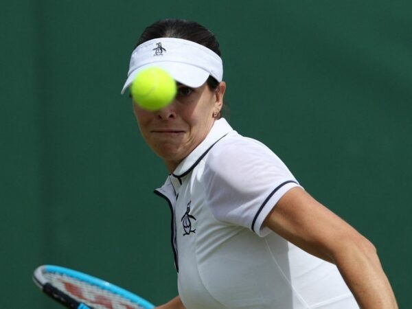 Ajla Tomljanovic at Wimbledon 2022